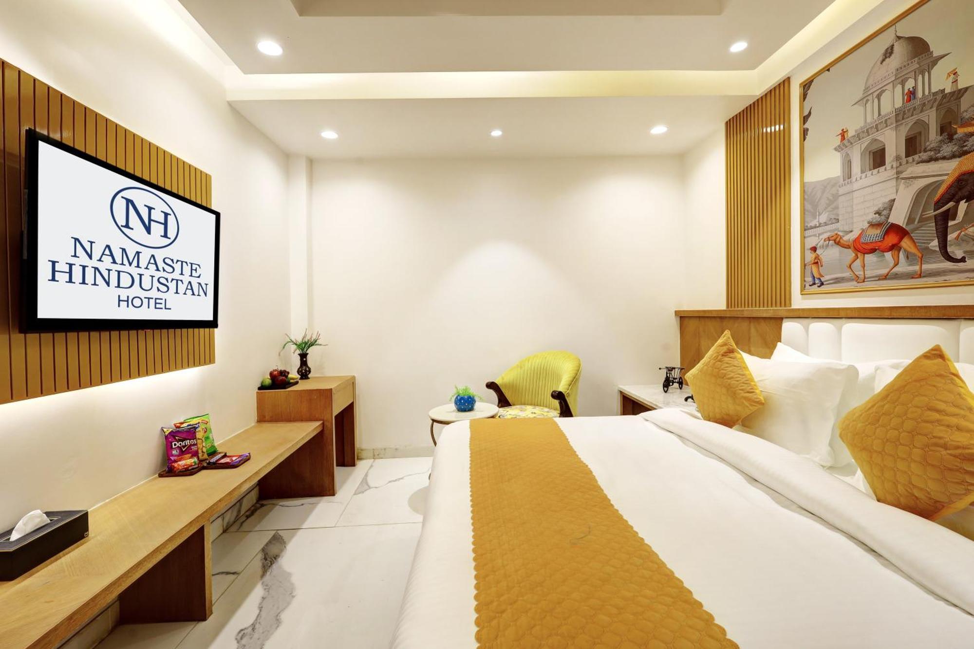 Hotel Namaste Hindustan Just A Minute Away From New Delhi Railway Station And Connaught Place Bagian luar foto