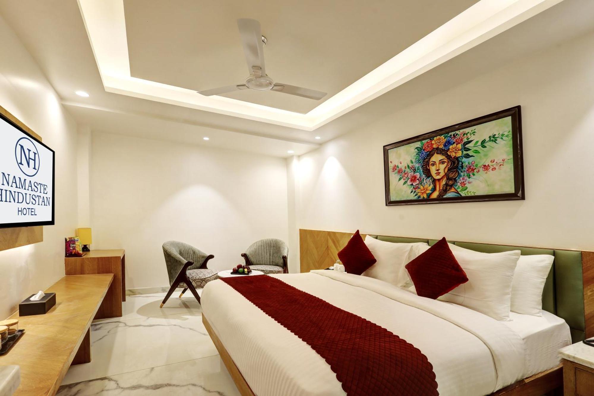 Hotel Namaste Hindustan Just A Minute Away From New Delhi Railway Station And Connaught Place Bagian luar foto