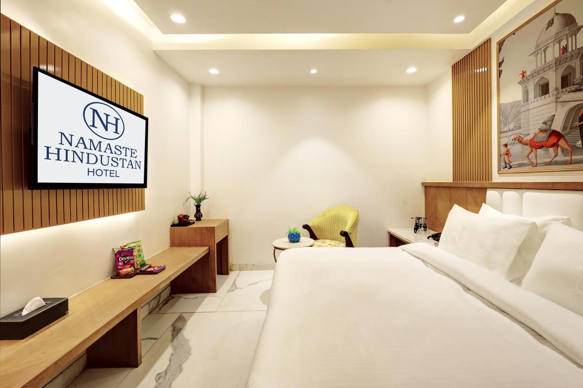 Hotel Namaste Hindustan Just A Minute Away From New Delhi Railway Station And Connaught Place Bagian luar foto